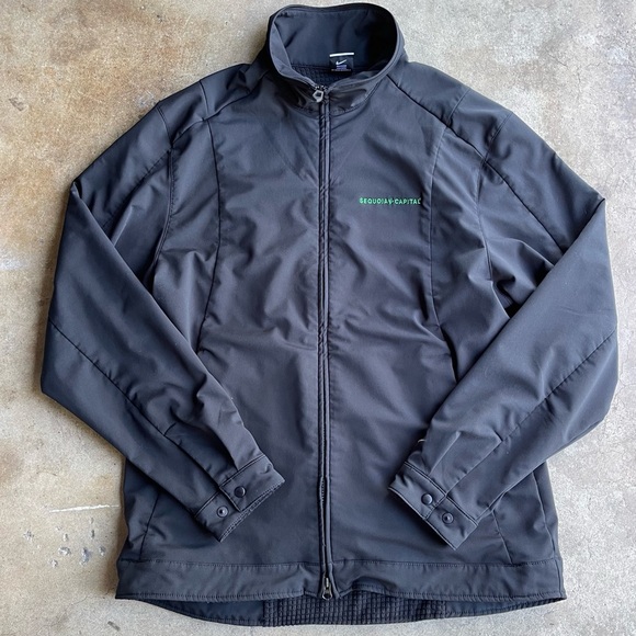 Nike Golf Fit Storm Mens jacket size large zip up thermal lining Preowned winter - Picture 1 of 7